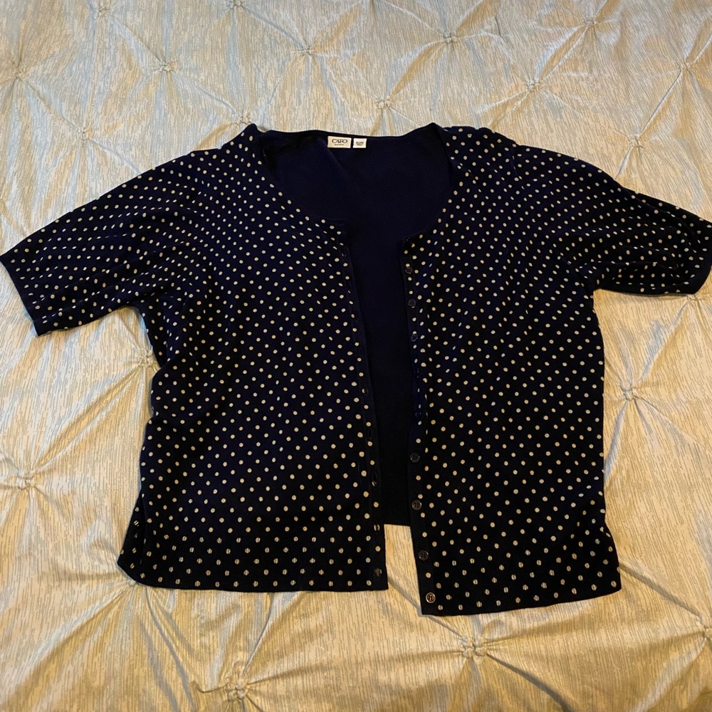 Polka Dot Cardigan